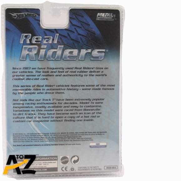 2005 HOT WHEELS METAL COLLECTION REAL RIDERS TRACK T - Picture 3 of 11